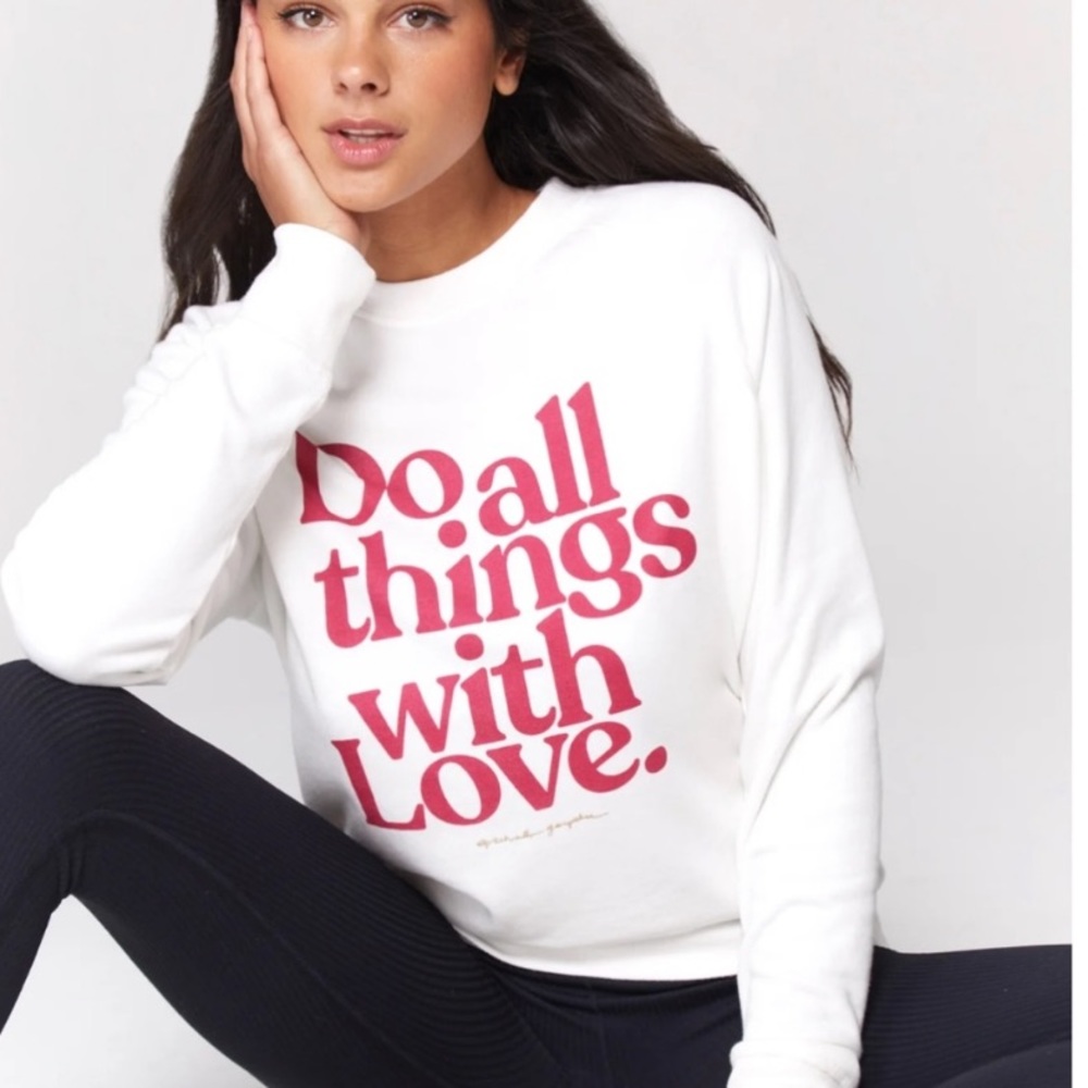 💕 Do all things in Love sweatshirt